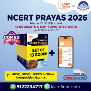 NCERT PRAYAS 2026: Master 42 NCERTs in Just 13 Booklets & 130+ Topic-Wise Tests for UPSC Prelims 2026! 🚀📚