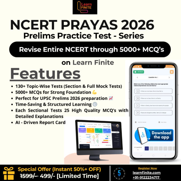 NCERT PRAYAS TEST SERIES 2026 (Beginner’s Edition): Build Your UPSC Foundation the Smart Way! 🧠🚀